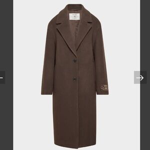 Aritzia The Only Coat - Soft Wool Cashmere